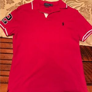 Ralph Lauren Bright Red Polo Shirt